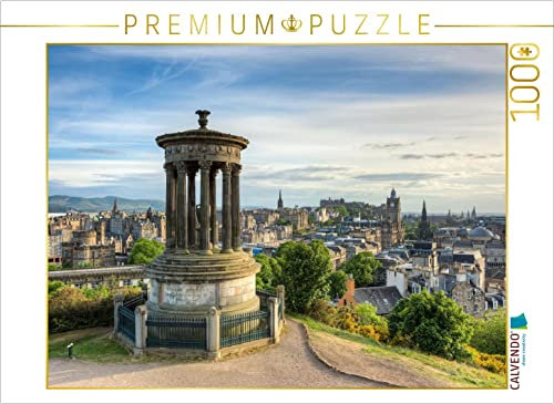 CALVENDO Puzzle Edinburgh Calton Hill 1000 Teile Puzzle quer | 1000 Teile Lege-Größe 64 x 48 cm Foto-Puzzle für glückliche Stunden