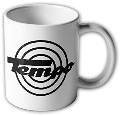 Tasse Tempo Werk Logo Vidal & Sohn Hamburg Harburg Dreirad Oldtimer Auto #3185
