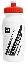 Massi Basic Botellas de Agua, Deportes,Ciclismo, Blanco/Rojo, 500 CC