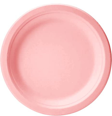 Piatti plastica (10 pezzi) rossi