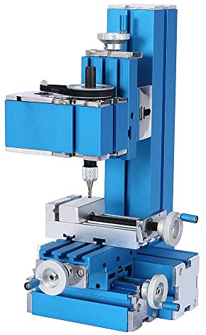 Universal-Mini-Metallfräsmaschine, motorisierte Metallbearbeitung, DIY-Werkzeug, Tisch-Holzbearbeitung für Hobby, Wissenschaft, Bildung, Modellbau, W10004M, AC 100 V ~ 240 V (24 W Fräsen)
