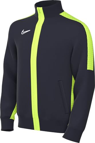 NIKE DR1695-452 Y NK DF ACD23 TRK JKT K Jacket Unisex OBSIDIAN/VOLT/WHITE Size XL