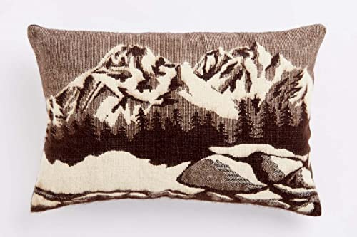 Ecuadane Aztec Throw Pillows Cover Southwestern Boho Design - Southwest Pillows Native American Navajo Throw Pillow Covers (Mountain Range, 14 x 22 inch)
