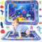 ENCOUN Alfombra Agua Bebe, Alfombra Inflable con Agua, Tapete de Agua Plegable, 65 x 50 cm Colchoneta Agua Bebe, Juguetes Sensoriales para Bebés de 3 + Meses, Regalo para Bebés