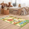 Bilderwelten Kinderteppich Bauernhof - Landarbeit Macht Spaß Rutschfester Spielteppich Kinderzimmer Teppich 300x150 cm