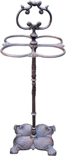 Umbrella Stand Rack Umbrella Rack Outdoor Vintage Cast Iron Umbrella Stand, Old Craft Umbrella Organizer Bin, Handmade Umbrella Bucket, For Homestay, Hotel