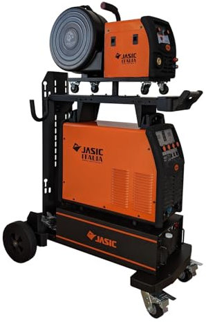 SALDATRICE MIG JASIC 350A STD INVERTER + MMA 500A SEPARATO 15KG/4R ACQUA*+TORCIA + MASSA MIG350-N222