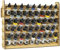 PROSCALE Soporte organizador pinturas 26 mm de diametro para modelismo y miniaturas. Kit mesa de trabajo vallejo bote pinturas vallejo acrilico miniaturas warhammer modelismo maquetas