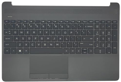 Jxjslp Replacement for HP 15-DW 250 255 256 G8 G9 Laptop Upper Case Palmrest with US Layout Non-Backlit Keyboard Assembly M31099-001 Black | Upper Case Top Cover Replacement,Non-Backlit Keyboard,US Layout,Black,P/N M31099-001/AP2H8000E60