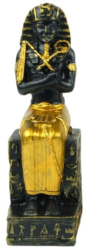 TRANSGOOD Ägyptische Pharao, Mini-Statue, Tutanchamun-Figur, Sammlerstück, dekorative Skulptur, Ägypten, Souvenirs