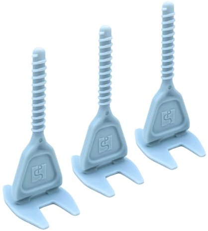 SHAFFER PRO® Fliesen Nivelliersystem | 500 Stück 4mm Fliesen 3-22mm I SHAFFER PRO I 20mm fliesenstärke I Fliesenverlegehilfe-Set | Keile für bodenfliesen | verlegehilfe | nivelierset wand fugenbreite