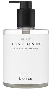 blomus Handseife SATOMI | 500 ml | Duft Fresh Laundry | Farbe White | mit Bio Aloe Vera
