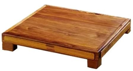 ZIUSFAC Holzregal Audio Schrank AV-Medienständer Stereo Audio-Video-Komponenten Ständer Multifunktionale Audioständer HiFi Regal Rack Für CD-Player Stereo-Receiver(1 Tier)