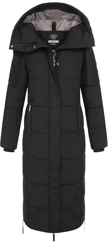 Sublevel Damen Winter Jacke Mantel Parka Steppjacke Steppmantel Wintermantel Lange Mantel warm gesteppt