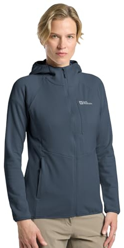 Jack Wolfskin Damen Kolbenberg Hooded Fz W, Midnight Sky, M EU
