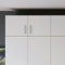 Forte ECONOBOX Schrankaufsatz 180, 4-türiger Drehtürenschrankaufsatz, Holzwerkstoff, Weiß, 177,5 cm breit, 38,1 cm hoch, 54,2 cm tief