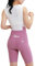 INBIKE Cuissard de Cyclisme à Bretelles pour Femme Short d'été Respirant à Séchage Rapide VTT Vélo de Route Rose-l