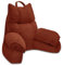 SOOYUZXXED Lesekissen für Bett und Sofa，Rückenkissen für Bett，Lesekissen mit Rückenlehne für Erwachsene ，Bequem zum Sitzen, Lesen & Fernsehen in Boden oder Sofa（Orangerot，67 * 30cm）