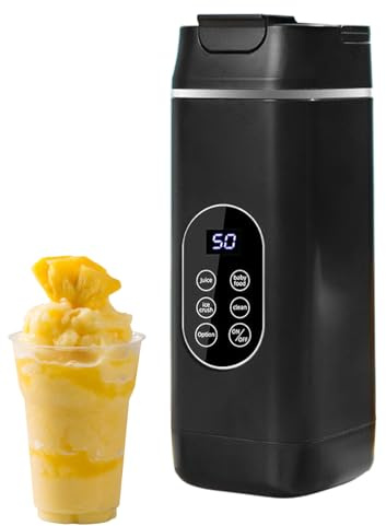 Mimoqk - Mezclador portátil recargable, portátil de viaje USB - Gadget de cocina para bebidas, hogar, verano, deporte, playa, batidos