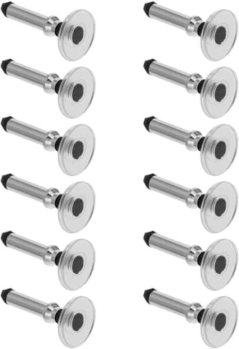 12Pcs Silver Universal Stylus Replacement Disc Tips Round Shape Replaceable Stylus Pen for Touch Screen Disc Tips,Pens,Nice Gifts to Share with Families,Cell Phones and Accessories