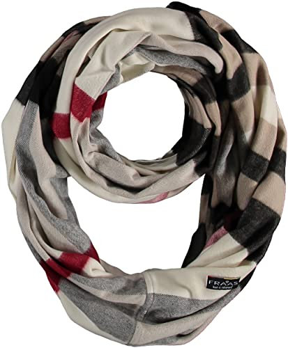 FRAAS Cashmink Loop Schal 75 x 70 cm - Weicher als Kaschmir - Made in Germany - Karierter Schlauch-Schal für Damen