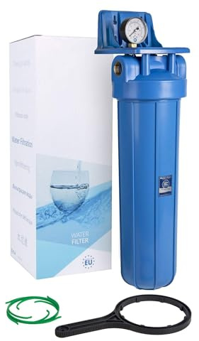 Aquafilter FH20B1-WB Gehäuse für reines Wasserfilter, 50,8 cm, Blau