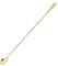 Bar spoon Flat Oro in acciaio inox Cucchiaio per miscelazione cocktail Professionale per Barman 40 cm | ebarman.com B-706