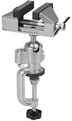 Hochleistungs-Schraubstock mit 360-Grad-Schraubstock aus Aluminiumlegierung Tischschraubstock Universal Work Clamp Tool,Verschluss