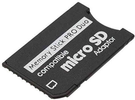 NA Adaptateur/Convertisseur Black Micro SD vers Memory Stick Pro Duo