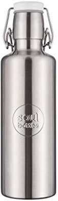 soulbottles steel insulated 0,6 l • Trinkflasche aus Edelstahl • isolierend • plastikfrei, nachhaltig, auslaufsicher