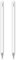 MEKO Stylet Universel 2 en 1, Stylet pour Tablette avec Capuchon Magnétique et Pointe de Remplacement, 100% Compatible avec Toutes Les tablettes tactiles Huawei etc (Blanc*2)