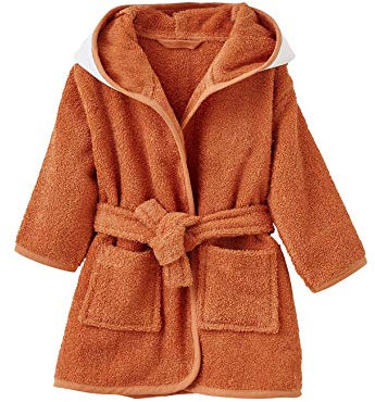 VERTBAUDET Peignoir de bain bébé Renard ORANGE 18M(81CM)
