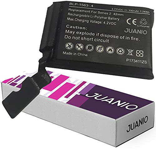JUANIO Bateria Interna Compatible para Apple Watch Serie 2 42mm 273mAh