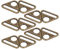 10 Stück 38mm Versteller Dreieck mit Stange Swivel Clip O Ring Schnalle Cast Geldbörse Hardware für Geldbörsen Schlüsselanhänger Handtaschen[Bronze] Spannschlösser