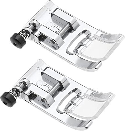 eMagTech 2pcs Pied-de-biche Encliquetable Zig Zag XC3021051 Compatible avec Brother BabyLock Janome Singer Machine à Coudre