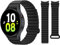 HITZEE Compatible Cinturino Samsung Galaxy Watch 7/FE/6 40mm 44mm/Watch 6 Classic 43mm 47mm/Watch 5/Watch 4, 20mm Cinturini Magnetico Silicone for Galaxy Watch 4 Classic/Watch 5 Pro, Nero