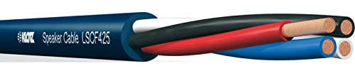 Klotz LS Kabel 4x 2,5mm² 30m Rolle PVC, schwarz-flex - Mono Patchkabel