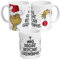 United Labels Grinch Tasse 320 ml, Twas the Night Before Grinchmas, Céramique, Café, Noël Drôle