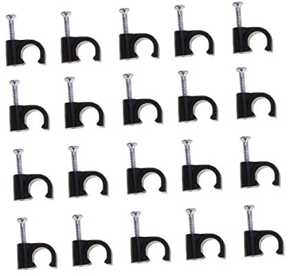 Homoyoyo 100st Kabelorganisator Kabel-organizer Drahtwand Kabelhalter Für Den Schreibtisch Kabelmanagement Mini-kabelwickler Fernsehtisch Metallhalter Kabelklemmen Clips Kamera Mann Handy