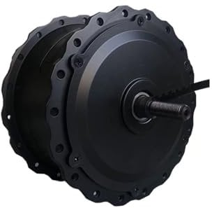 PULME E-Bike Snowbike-Motor, bürstenloses Getriebe, 36 V, 48 V, 500 W, vorne, hinten, drehbar/Kassette 4,0, Fetter Reifen 20, 26 Zoll, Rad 135–142 mm, 170/190 mm (Size : 48V, Color : 500W Front)