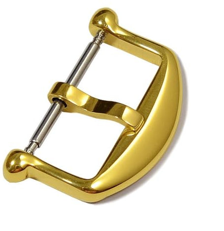 KAPPDE Für IWC Botofino Uhrenarmband, Schnalle, Lederarmband, Schnalle, Dornschließe, Zubehör, 16, 18 mm, 16 mm, Achat