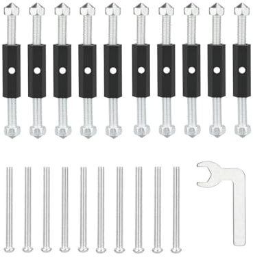 10 Set Riparazione cassetta,118 Tipo Riparazione cassetta, Interruttore Cassette Riparatore Supporto Asta Riparazione Accessori Elettrici Strumenti