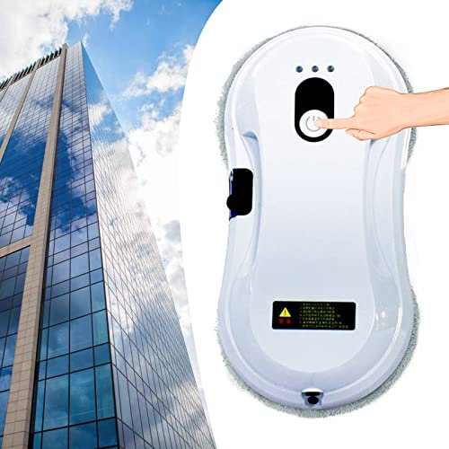 Robot lavavetri da 80 W, aspirapolvere per finestre Robot Intelligente per la Pulizia dei vetri con Telecomando, per finestre Esterne/Interne