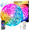 FOLAI LED Strip，LED Streifen 4m, USB, RGB, Timer Einstellung, Dimmbar,Lichterkette mit Fernbedienung, Musik-Synchronisation, Farbwechsel, für Beleuchtung, Party, Zuhause, Schlafzimmer(4m)