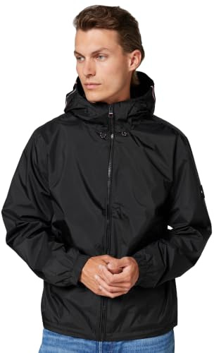 Tommy Hilfiger Herren Übergangsjacke Hooded mit Kapuze