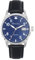 Ravel Plus - Runde 40-mm-3ATM-Kalenderuhr für Herren mit saphirbeschichtetem Glas und Sonnenschliff-Zifferblatt - Japanischer Analogquarz - RPD001M - Schwarz/Blaues Zifferblatt