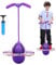 bechoanigel Pogo Stick für Kinder,Pogo Ball mit Griffen,100 kg Tragfähigkeit,Hüpfstange mit Luftpumpe,Pogo Ball für Sport,Gleichgewichtstraining,Abnehmen und Fettverbrennung,Kinder ab 6 Jahre (Lila)