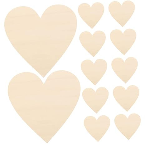 30 Stück herzförmige Holzspäne Esszimmer Tisch Holz Herz Natur Herz Holz Liebe Herz Form Scheiben Holz Herz Schild Herzform Holz und Herzen Buchsbaum Beige