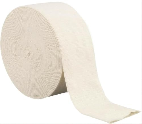 Kompressionsbandage Elastische Schlauchbandage Schlauchförmige Tube dehnbarer Schlauch Fixierbinde Kompressions Schlauchverband Dehnbarer Fixierbind (8cm×5m/3.15in×5.47yds)