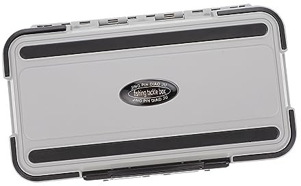 JUMPLAWN Angelzubehörbox Aus Kreativer Werkzeugkasten Für Große Aufbewahrungsbehälter Stilvolle Lagerung Von Haken Ködern Und Angelutensilien